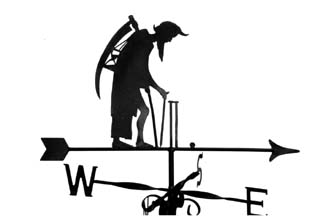 Old Father Time weather vane